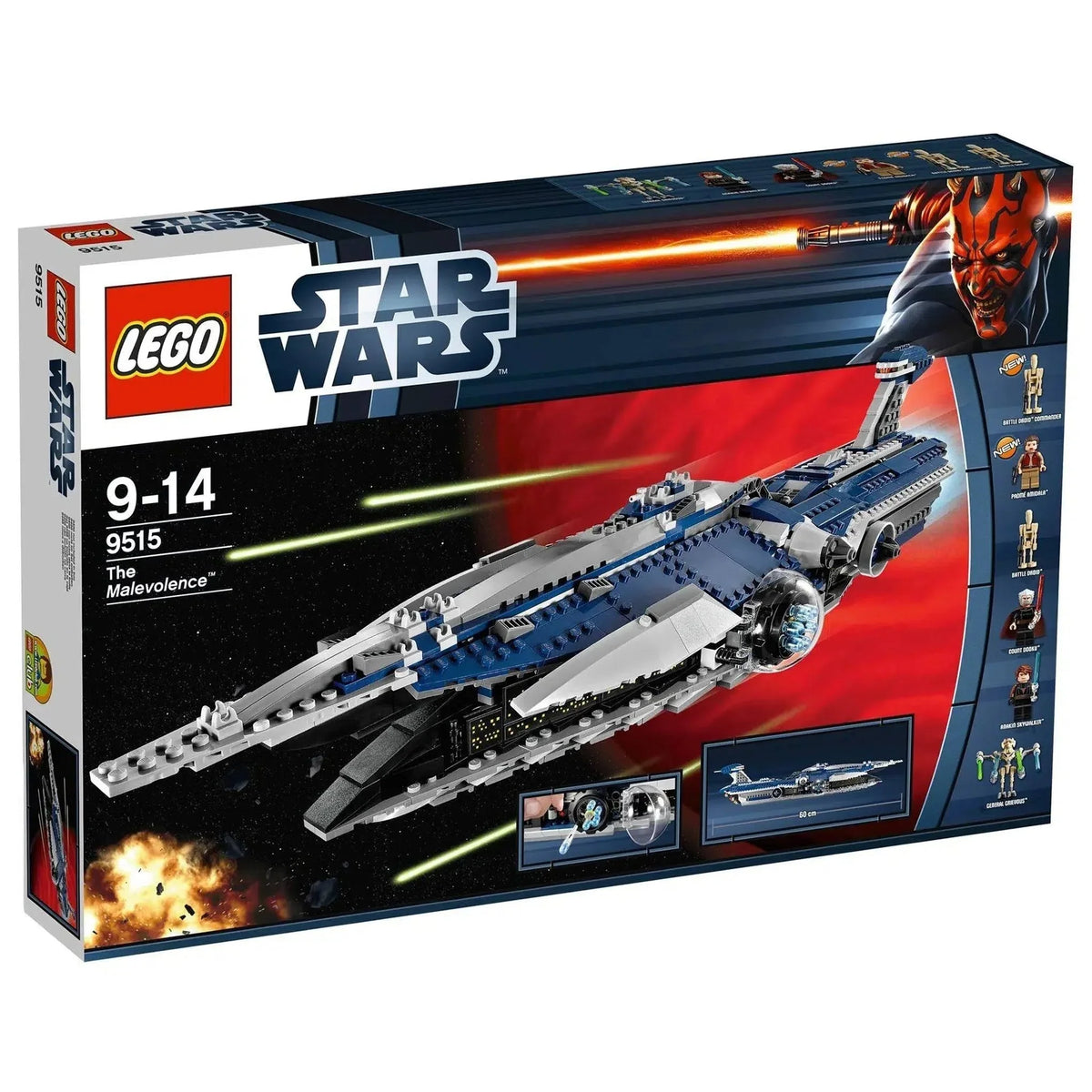 LEGO Star Wars 9515 The Malevolence product image 1, provided for visual reference and product detail review