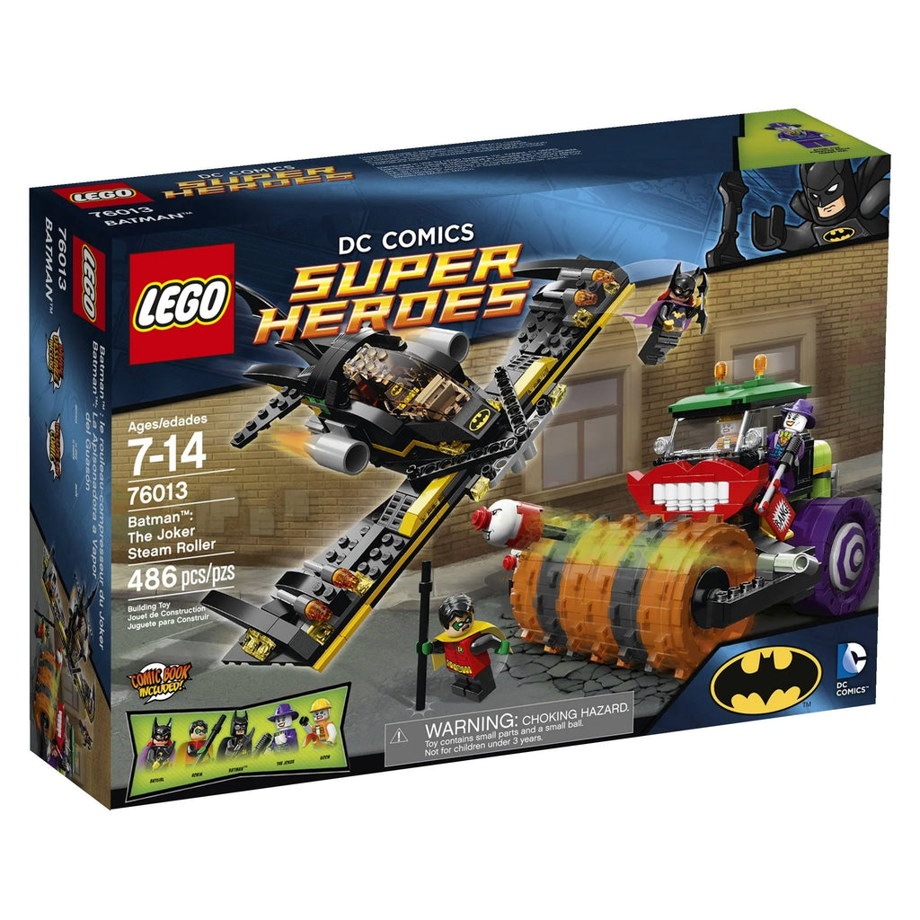 LEGO DC Comics 76013 Batman: The Joker Steam Roller product image 1, provided for visual reference and product detail review