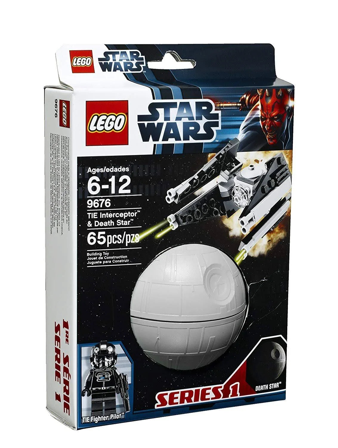 LEGO Star Wars 9676 TIE Interceptor & Death Star product image 1, provided for visual reference and product detail review
