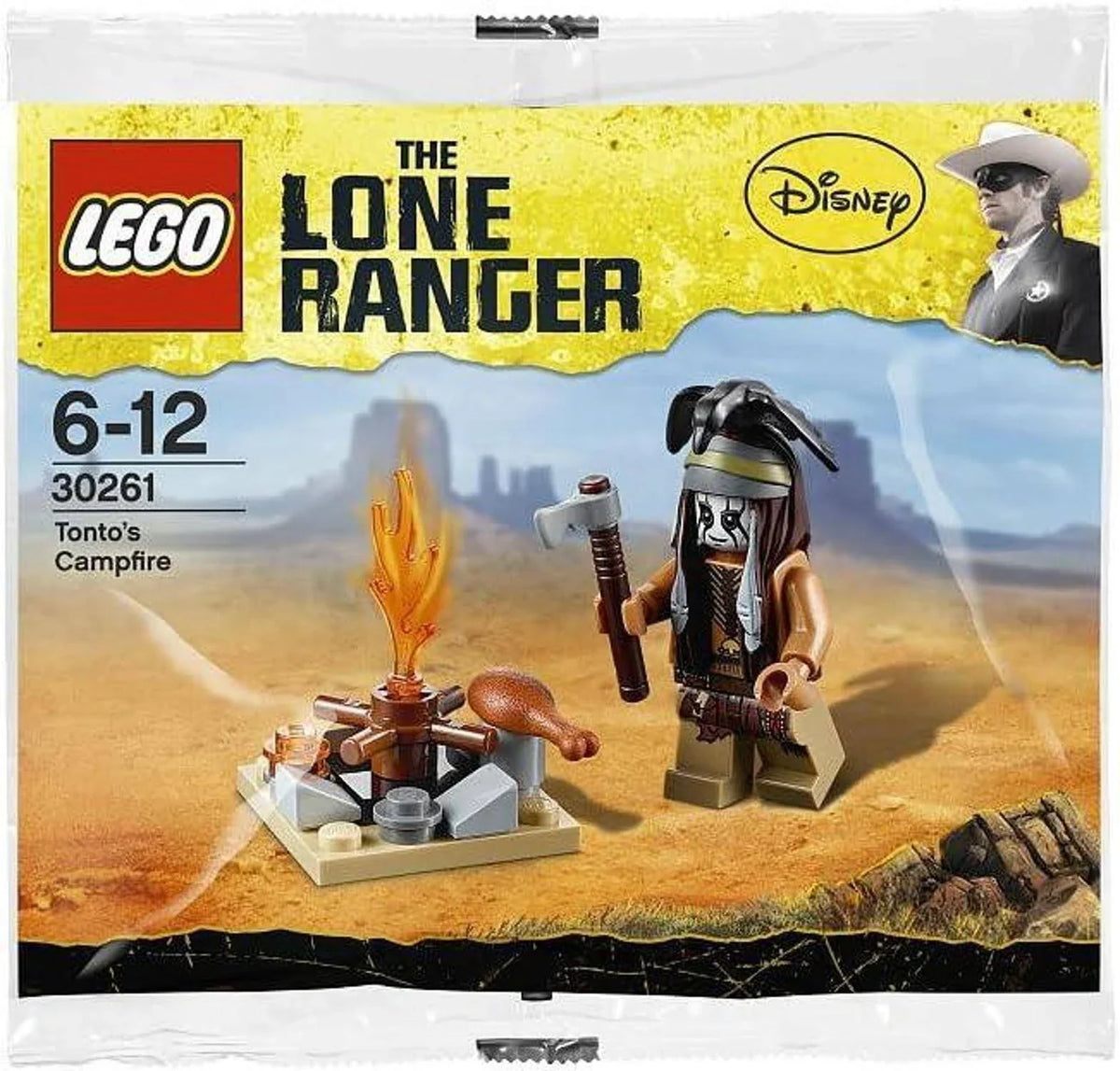 LEGO Disney: The Lone Ranger 30261 Tonto's Campfire Polybag product image 1, provided for visual reference and product