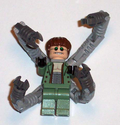 Dr. Octopus (Otto Octavius) / Doc Ock, Sand Green Jacket, Sand Green Legs, Thin Toothy Smile - With Arms (spd015) product