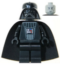 Darth Vader - Light Gray Head, Dark Gray Torso Armor with Silver Chest Panel (sw0004) product image 1, provided for visual