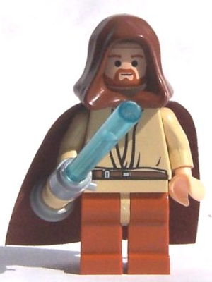 Obi-Wan Kenobi - Trans-Light Blue Light-Up Lightsaber (sw0137) product image 1, provided for visual reference and product