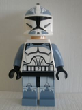 Clone Trooper, 104th Battalion 'Wolfpack' (Phase 1) - Sand Blue Markings, White Jet Pack, Large Eyes (sw0331) product image