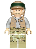 Endor Rebel Trooper - Dark Tan Vest, Tan Beard (Commander Rex) (sw0646) product image 1, provided for visual reference and