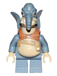 Watto - Sand Blue, Printed Head, Tan Hands (sw0649) product image 1, provided for visual reference and product detail review