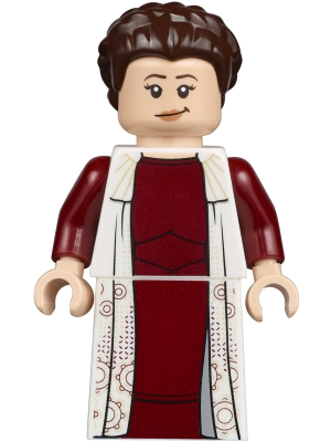 Princess Leia - Bespin Outfit, Short Braided Hair, Printed Skirt (sw0972) product image 1, provided for visual reference and