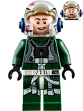 Rebel Pilot A-wing (Open Helmet, Dark Green Jumpsuit, Smile / Scared) (Arvel Crynyd) (sw1092) product image 1, provided for