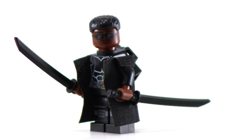 Vampire Hunter - BigKidBrix Custom Printed Minifigure product image 1, provided for visual reference and product detail