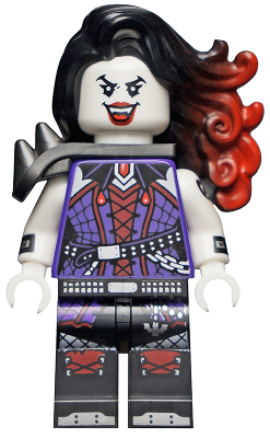 Vampire Bassist, Vidiyo Bandmates, Series 2 (Minifigure Only) (vid045) product image 1, provided for visual reference and